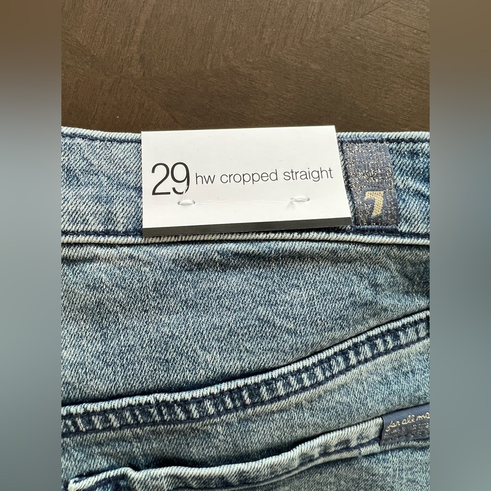 ❌ SOLD ❗️❌7 for all mankind distressed HW jeans